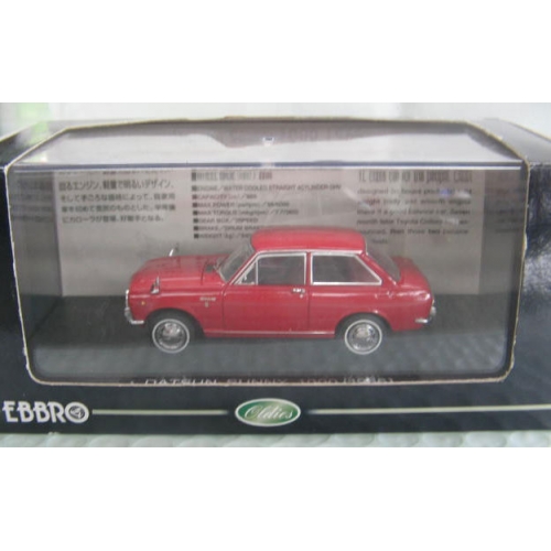 Ebbro Datsun Sunny 1000 coupe 1966 1/43