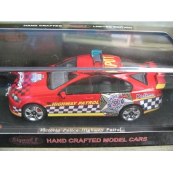 Signal 1 VE Commodore SS Victoria police car 1/43 limited hand made