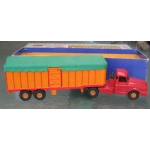 French Dinky 36B Willeme Tractor and covered trailer