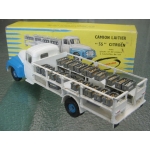 French Dinky 586 Citroen 55 Milk truck with crates
